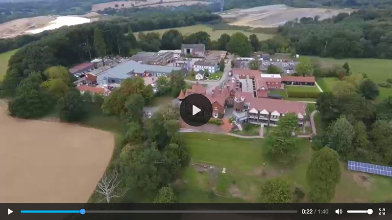 Drone video flythrough. Graylands Estate.